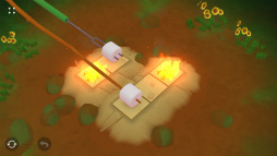 画像ギャラリー No.006のサムネイル画像 / 焼きマシュマロを作ろう。iOS向けパズル「Campfire Cooking」を紹介する「(ほぼ)日刊スマホゲーム通信」第1848回