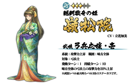 画像ギャラリー No.003のサムネイル画像 / 「戦国大河」，女性武将のみが出現する“姫武将限定福引”を実施