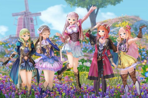 画像ギャラリー No.001のサムネイル画像 / 「ルルアのアトリエ〜アーランドの錬金術士 4〜」，ルルアが遭遇する2つのストーリーイベントが公開。トトリやメルル達の詳細情報も