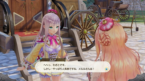 画像ギャラリー No.011のサムネイル画像 / 「ルルアのアトリエ 〜アーランドの錬金術士4〜」，歴代主人公「トトリ」と「メルル」をパーティーに加えられるDLC第3弾の配信がスタート