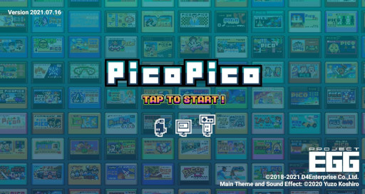 画像ギャラリー No.001のサムネイル画像 / レトロゲーム遊び放題アプリ「PicoPico」のAndroid版が配信スタート。MSXやゲームギアなどのタイトル計70以上を遊べる
