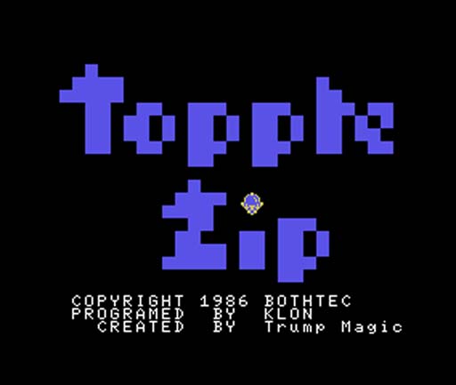画像ギャラリー No.002のサムネイル画像 / 「PicoPico」にアクションゲーム“「トップルジップ」(MSX版）”が追加。体験プレイは10月16日正午まで