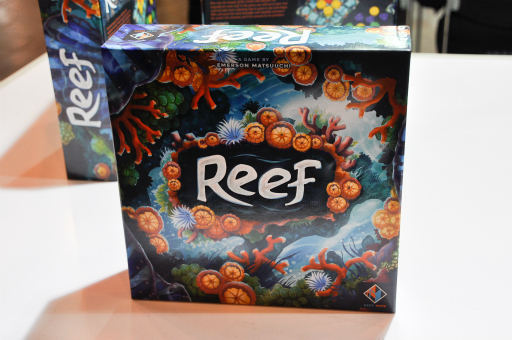 画像ギャラリー No.013のサムネイル画像 / ［SPIEL'18］ほかのプレイヤーを出し抜きつつ，自分のサンゴ礁を育てる「Reef」を遊んでみた