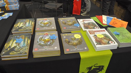 画像ギャラリー No.004のサムネイル画像 / ［SPIEL'18］再始動する「RuneQuest」とグローランサ世界観，あと「クトゥルフ神話TRPG」のことをちょっとだけ，Jeff Richard氏に聞いてみた