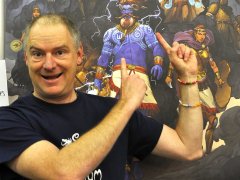 ［SPIEL'18］再始動する「RuneQuest」とグローランサ世界観，あと「クトゥルフ神話TRPG」のことをちょっとだけ，Jeff Richard氏に聞いてみた