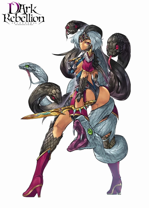 画像ギャラリー No.002のサムネイル画像 / 「ダークリベリオン」，新ユニット“メデューサ”が登場する期間限定「魂片召喚」が開催