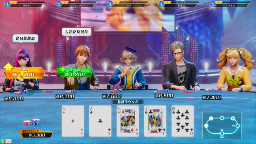 画像ギャラリー No.005のサムネイル画像 / テキサスホールデムが題材のアーケードゲーム「ポーカースタジアム」体験会レポート。駆け引きに特化したゲーム内容をプロデューサーに聞いた