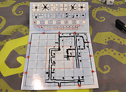 画像ギャラリー No.013のサムネイル画像 / ［SPIEL'18］多人数ソロプレイといった風味が強い鉄道ゲーム「Railroad Ink」。手描きマップで自分が思う最強最適な交通網を作れ