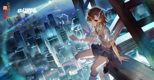 画像ギャラリー No.001のサムネイル画像 / 「非人類学園」，コラボヒーロー・御坂美琴のスキル＆水着スキンを公開