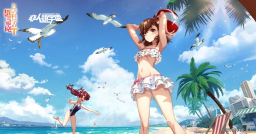 画像ギャラリー No.008のサムネイル画像 / 「非人類学園」，コラボヒーロー・御坂美琴のスキル＆水着スキンを公開