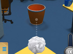 オフィスではプレイ禁止！ スマホ向け紙くずアクション「Paper Toss Boss」を紹介する「（ほぼ）日刊スマホゲーム通信」第1862回