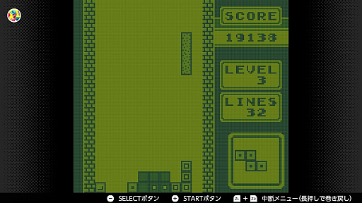画像ギャラリー No.013のサムネイル画像 / ゲームボーイ版「テトリス」は,現在の基準だと激ムズ? 当時のスタンダードが“鬼仕様”になった7つの理由