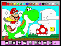 「マリオペイント」が「スーパーファミコン Nintendo Classics」に登場。お絵かき，作曲，アニメ作りなどが楽しめる