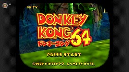 画像ギャラリー No.005のサムネイル画像 / 「ドンキーコング64」NINTENDO 64 Nintendo Classicsに6月4日追加へ。5匹のコングが活躍する3Dアクション