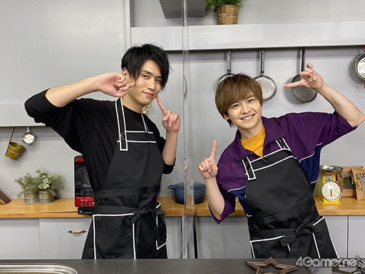 画像ギャラリー No.019のサムネイル画像 / 「あんスタ!!」CAFE CINNAMON ニキズキッチン第2回収録現場に潜入レポート。山口智広さん&阿座上洋平さんがハンバーグ作りに挑戦!