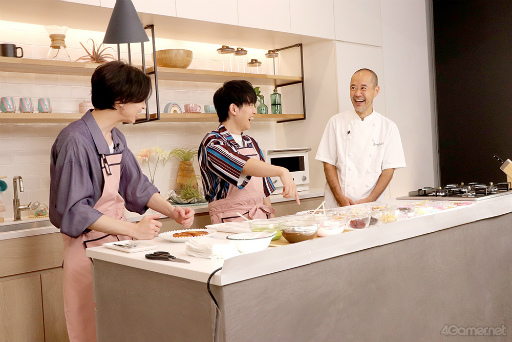 画像ギャラリー No.015のサムネイル画像 / 「あんスタ！！」新番組「Sweets Room+5」第1回レポート。北村 諒さんと山下大輝さんが，キュートな大ミミパイ作りに奮闘♪