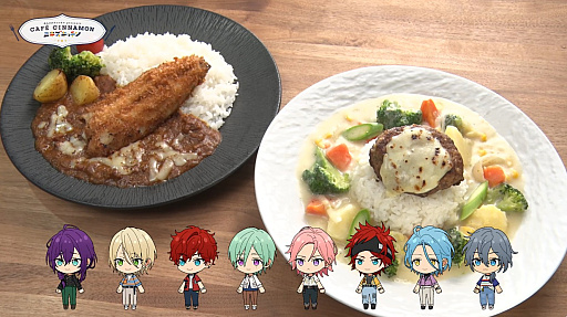 画像ギャラリー No.007のサムネイル画像 / 5周年特別回は,ALKALOID,Crazy:Bの8人で料理! 「あんスタ!!」配信番組「CAFE CINNAMON ニキズキッチン」レポート&インタビュー