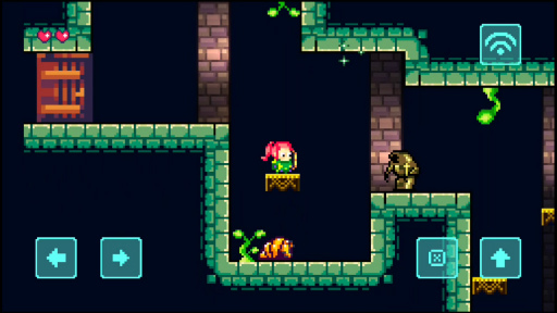 画像ギャラリー No.002のサムネイル画像 / 高難度のレトロ風ダンジョンに挑戦。Android向けアクション「INTO THE ABYSS」を紹介する「（ほぼ）日刊スマホゲーム通信」第1866回