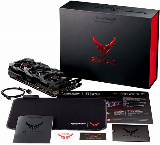 画像ギャラリー No.001のサムネイル画像 / PowerColor製のRX 5700 TX搭載カードが発売に。3連ファンの独自クーラー採用