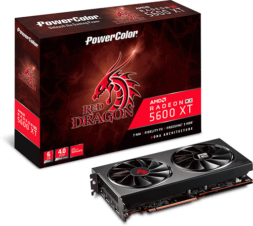 画像ギャラリー No.002のサムネイル画像 / 独自クーラー採用のPowerColor製Radeon RX 5600 XTカード2モデルが国内発売