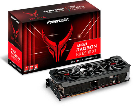 画像ギャラリー No.001のサムネイル画像 / 独自クーラー搭載でOC仕様のPowerColor製RX 6900 XT/6800 XT/6800搭載カードが国内発売