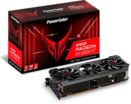 画像ギャラリー No.002のサムネイル画像 / 独自クーラー搭載でOC仕様のPowerColor製RX 6900 XT/6800 XT/6800搭載カードが国内発売