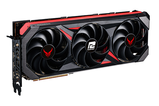 画像ギャラリー No.002のサムネイル画像 / オーバークロック仕様の「Radeon RX 7900 GRE」搭載カードと,華やかな桜柄の「Radeon RX 7800 XT」搭載カードがPowerColorから