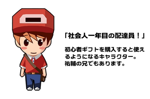 画像ギャラリー No.003のサムネイル画像 / 「リトルリッチマン」で使用可能なキャラクター「祐輔」「佐助」「香澄さん」が公開