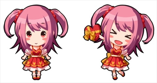 画像ギャラリー No.001のサムネイル画像 / 「リトルリッチマン」，新キャラ「こころちゃん」が登場するバレンタインイベントが開催に