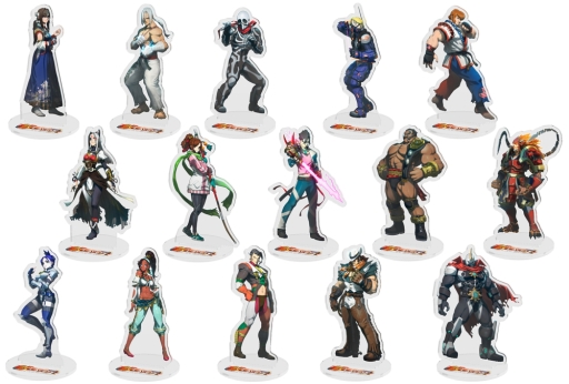 画像ギャラリー No.001のサムネイル画像 / 「FIGHTING EX LAYER」の公式グッズにアクリルフィギュア，新デザインのTシャツ，パーカーが追加