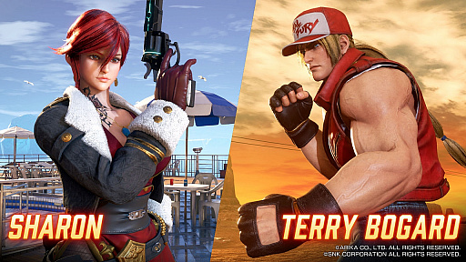 画像ギャラリー No.001のサムネイル画像 / 「FIGHTING EX LAYER」,アップデートで「シャロン」と「テリー・ボガード」が参戦。ステージ・BGMの追加やバトルバランスの調整も
