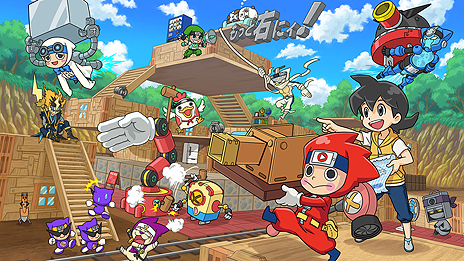 画像ギャラリー No.009のサムネイル画像 / “ヒミツキチづくりRPG”こと「ニンジャボックス」の第1弾PVが公開。仲間になるニンジャや，バトル要素の情報も