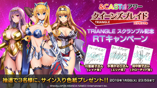 画像ギャラリー No.006のサムネイル画像 / 「クイーンズブレイド WHITE TRIANGLE」の原点，アニメ版の無料配信が決定