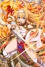 画像ギャラリー No.016のサムネイル画像 / PCとスマホで遊べるRPG「クイーンズブレイド WHITE TRIANGLE」の配信が「enza」でスタート。友達招待キャンペーンも実施中