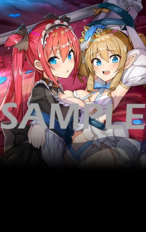 画像ギャラリー No.017のサムネイル画像 / 「クイーンズブレイド WHITE TRIANGLE」，PKDイベント「姫とメイドと」が開催