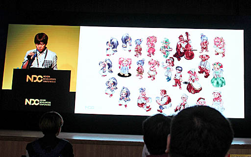 画像ギャラリー No.001のサムネイル画像 / ［NDC19］2Dゲームのキャラ制作期間を大きく短縮した自動化技法とは。「Spiritwish」開発スタッフの講演をレポート