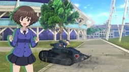 画像ギャラリー No.002のサムネイル画像 / 「ガルパン ドリームタンクマッチDX」の最新映像「秋山優花里の潜入動画〜BC自由学園編〜」が公開。PS4版DLC「DXパック」も配信決定