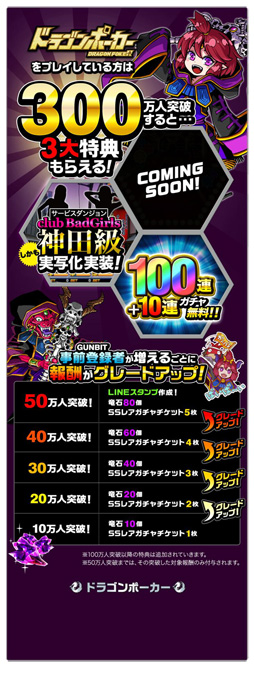 画像ギャラリー No.010のサムネイル画像 / 「ガンビット」,事前登録の受付がスタート。「城とドラゴン」や「ドラゴンポーカー」と連動した事前登録応援キャンペーンなども開催