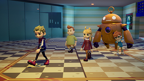 画像ギャラリー No.009のサムネイル画像 / タイムトラベルを扱うRPG「DESTINY CONNECT」,登場キャラ達や,戦闘の要となるメカ「アイザック」の能力に関する情報が公開に