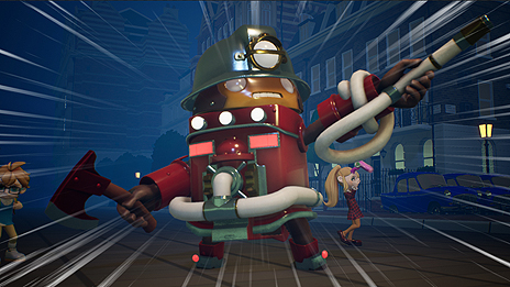画像ギャラリー No.016のサムネイル画像 / タイムトラベルを扱うRPG「DESTINY CONNECT」，登場キャラ達や，戦闘の要となるメカ「アイザック」の能力に関する情報が公開に