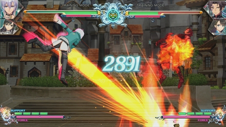 画像ギャラリー No.011のサムネイル画像 / 「BLADE ARCUS Rebellion from Shining」，新キャラクターとして参戦するユーマとキリカのストーリーが公開。攻撃アクションの一部も