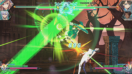画像ギャラリー No.019のサムネイル画像 / 「BLADE ARCUS Rebellion from Shining」，ソニアとリンナのストーリーや技，新要素「スキルシステム」，オンライン対戦の情報が公開に