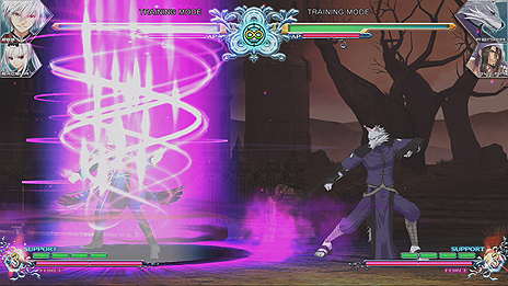 画像ギャラリー No.020のサムネイル画像 / 「BLADE ARCUS Rebellion from Shining」，新参戦キャラであるエクセラとゼストのストーリー，そして多彩な技が公開