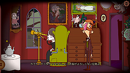 画像ギャラリー No.008のサムネイル画像 / イギリスのユーモアに満ちたポイント&クリック型ADV「バートラム・フィドルの冒険 エピソード2:惨々たる誤算」,Switch版の配信が本日開始