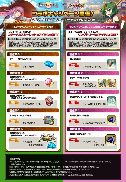 画像ギャラリー No.002のサムネイル画像 / 「エターナルスカーレット」が「リングドリーム 女子プロレス大戦」とのコラボを5月24日より開催