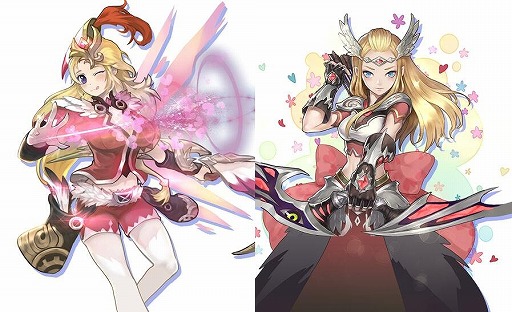 画像ギャラリー No.002のサムネイル画像 / 「エターナルスカーレット」でSSS/SSR“オーロラ”が手に入るバレンタインイベントがスタート