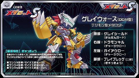 画像ギャラリー No.003のサムネイル画像 / 「メダロットS」で「デジモンリアライズ」とのコラボが開催中。デスプロビデンスなど3機体のPUガチャが再登場