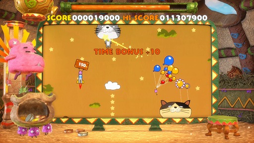 画像ギャラリー No.005のサムネイル画像 / 「日々、コントローラーいじり。」，ミニゲーム第3弾「フワフワバルーン」が本日配信