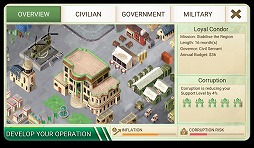 画像ギャラリー No.005のサムネイル画像 / 「Plague Inc. -伝染病株式会社-」の開発会社による政治/軍事シミュレーション「Rebel Inc.」が発表。12月6日にiOS版が配信予定