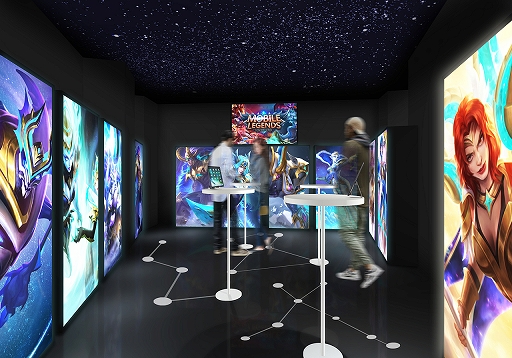 画像ギャラリー No.002のサムネイル画像 / 「モバイル・レジェンド」，ポップアップストアが渋谷に登場。伊織もえさん，てんちむさんが1日店長に